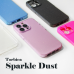 Futrola Sparkle Dust za iPhone 12 6.1 crna