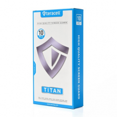 Zastitno staklo Tempered glass Teracell Titan 2.5D 10u1 za iPhone 7/8 crni