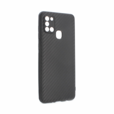 Futrola Carbon fiber za Samsung A217F Galaxy A21s crna