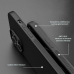Futrola Carbon fiber za Xiaomi Redmi 12 crna