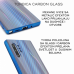 Futrola Carbon glass za Samsung A715F Galaxy A71 narandzasta