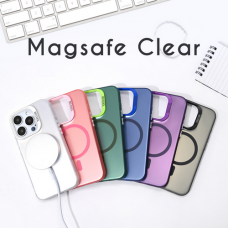 Futrola Magsafe Clear za Samsung S918B Galaxy S23 Ultra ljubicasta