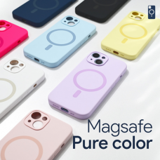 Futrola Magsafe Pure color za iPhone 13 Pro 6.1 crna